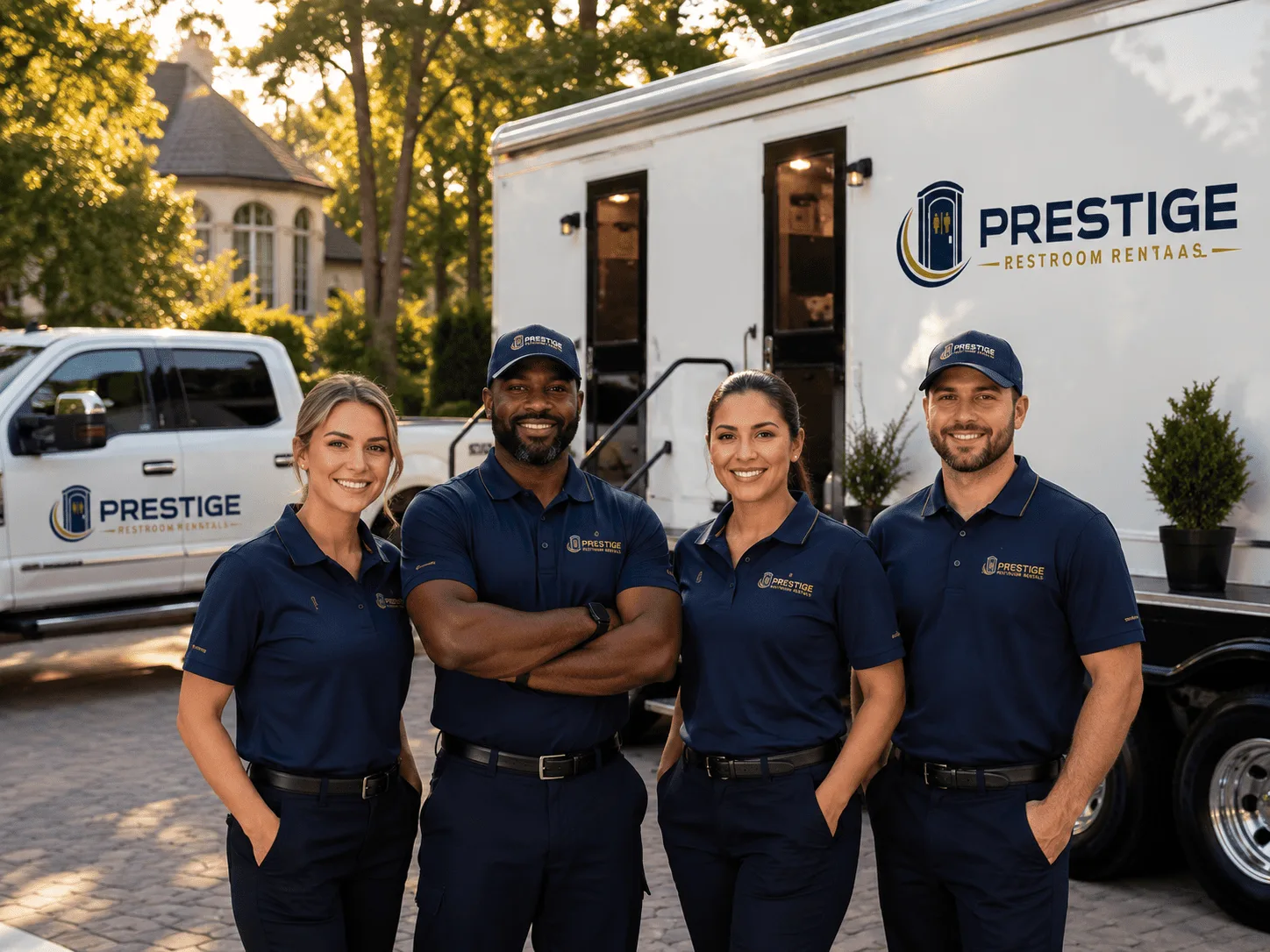 Trusted Luxury Portable Restrooms company in Wellman, TX
